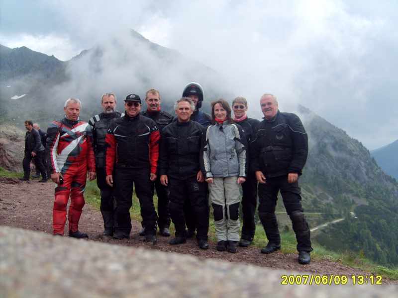 am Gipfel des Manghen