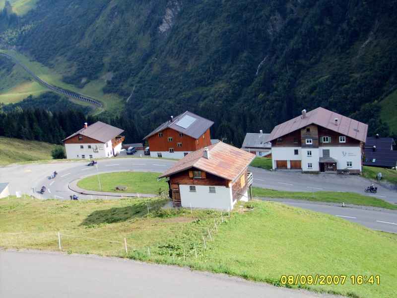 Blick auf Damüls